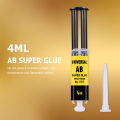 Super Liquid Epoxy Resin AB Glue Strong Adhesive Quick-dry Glue Waterproof All-Purpose Repair Glue for Glass Metal Woodworking.