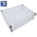 Black ABS Plastic Case Acrylic Shell Transparent Box for Arduino (Doesn't include UNO R3). 