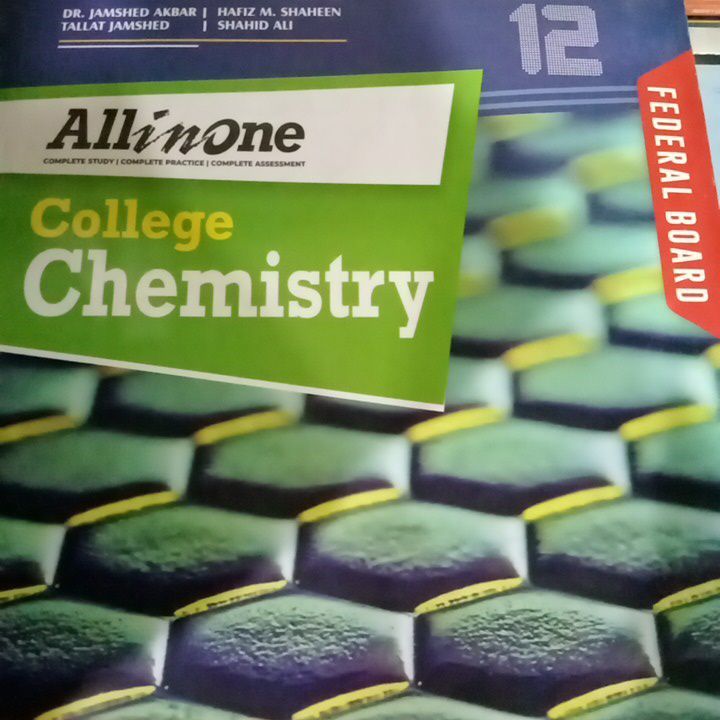 College key Book chemistry 12 federal borad