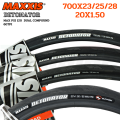 Maxxis detonator wire rim tire (training) silkworm protection Black choose size 700 × 23/25/28 and 20 × 1.50. 
