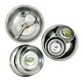 Stainless Steel Dish Set / Lunch Dinner Food Serveware 8 Pcs Combo Set For Home & Outdoor. 
