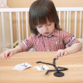 Montessori Material DIY Puzzle Toys Boards Educational Game Early Learning Toy For Children Preschool Fine Motor Training. 