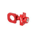 Bicycle Chain Adjuster Aluminum Alloy CNC Bike Chain Tension Bolt Screw DIY Modification Lightweight for Single Speed Bicycle. 