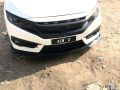 Front Bumper Universal Lip Splitter For All Car's 4 pieces In plastic||Front Bumper Extension||Body kit. 