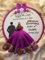 Anniversary Gift Hoop Art embroidery / Anniversary Gift / Gift For Wife / Anniversary Decoration/ Surprise Gift / Hoop Embroidery Gift. 