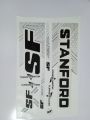 New 3D 2024 SF (STANFORD) Latest Black  Edition Top Quality Cricket Bat Sticker For Professional Players. 