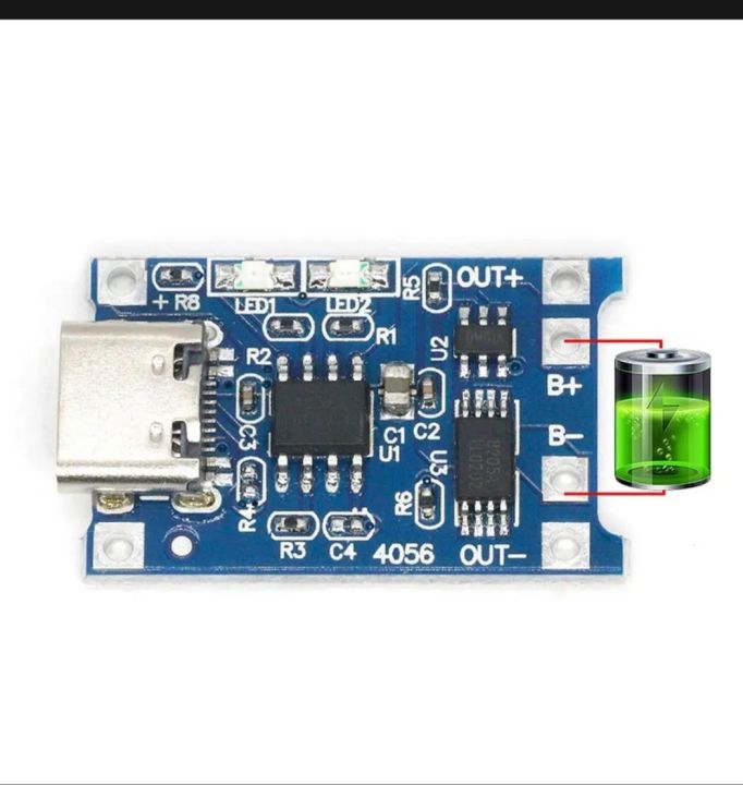 tp%204056%20%20charging%20module%20for%2018650%20cell%20with%20type%20c%20charging%20port%20-%20Image%202