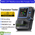 FNIRSI LCR-P1 Transistor Tester Multimeter Diode Transistor Capacitance Meter Resistance LCR ESR Meter, Multifunctional Tester by Electrica. 