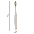 Bamboo Toothbrushes 5/10/12Pcs Eco Friendly Resuable Toothbrush Adult Wooden Soft Tooth Brush Cconvenient. 