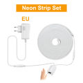 Smart Hand Sweep Neon Lights LED Cabinet Kitchen Lamp Motion Sensor Waterproof For Closet Cupboard DIY  Decoration lightify. 