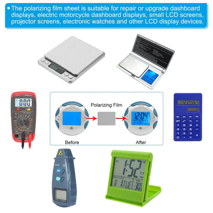 1/2/3/4/5Pcs%20Polarizing%20Film%20Polarizer%20Watch%20Multimeter%20Calculator%20LCD%20Display%20Repair%20for%20Motorcycle%20Dashboard%20Display%20-%20Image%206