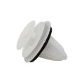 100Pcs Door Panel Clip With Seal Ring Fastener Rivet Bumper Clip Retainer Car Interior Retaining  Accessories. 