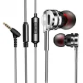 QKZ DM9 HiFi In Ear Gaming Earphones Zinc Alloy Magnetic Stereo Bass 12mm Driver.