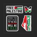 Free Palestine Stickers. 