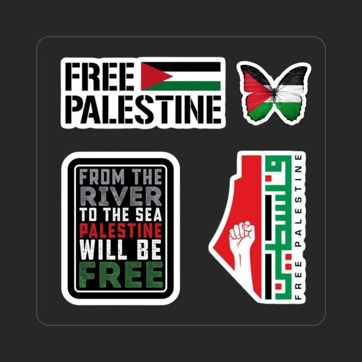 Free Palestine Stickers