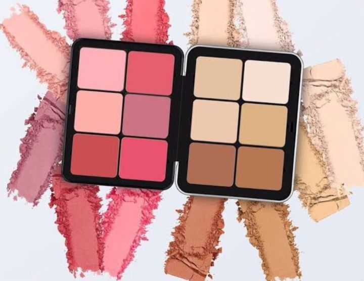 Carla Secret Concealer Palette, Waterproof Coverage Makeup, Skin-Friendly Brightening Multi-Color Rouge Plate, Concealer Plate, Coverage Makeup Palette for All Skin Types
