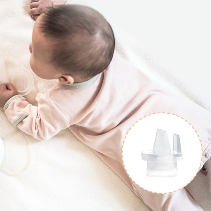 2pcs%20Duckbill%20Valve%20Breast%20Pump%20Backflow%20Protection%20Breast%20Pump%20Parts%20Silicone%20Baby%20Feeding%20Nipple%20Manual/Electric%20Breast%20Pump%20-%20Image%202