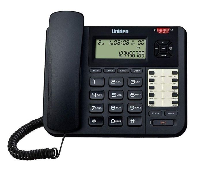 Caller id 2 line business speaker phone