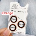 Orange AR+AF (Anti-Fog) For iPhone 17 Pro Max 17 Air Eagle Eye Lens Screen Protector Tempered Glass Comes With Lens Removal Tool. 
