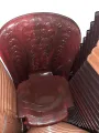 Piyestra Plastic Dining Chairs 6 Pieces. 