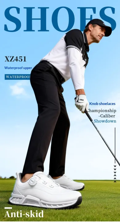 PGM%20new%20golf%20shoes%20men's%20cushioned%20rebound%20sports%20shoes%20knob%20men's%20shoes%20wear-resistant%20TPU%20waterproof%20men's%20shoes%20XZ451%20-%20Image%205