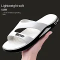 Men's Outdoor Sandals 2024 ，Summer， New， Fashion ，Casual ，Indoor， and Outdoor Dual-Use Beach Soft Back Thick Back Men's Slippers. 