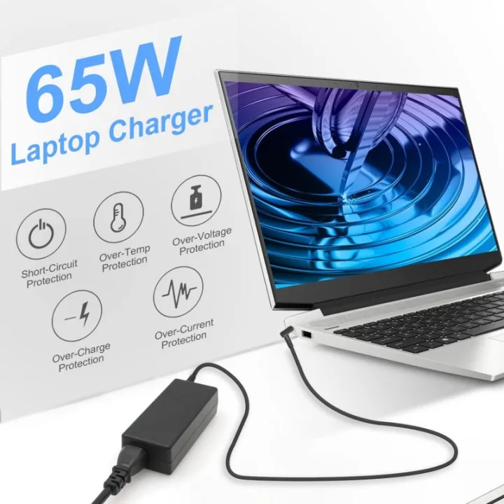 19.5V%203.33A%2065W%20Laptop%20Charger%20For%20HP%20Pavilion11%2012%2015%20ENVY%2013%20X360%20Elitebook%20430%20440%20840%20850%20845%20G3%20G4%20G5%20AC%20Adapter%20Power%20Cord%20-%20Image%202
