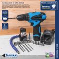 12v Cordless Drill Machine Set With Two Battery and Fast Charger. 