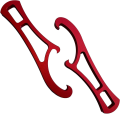 2Pcs Firefighting Mini Spanners Wrench Lightweight Portable Must Have Firefighter Tools. 