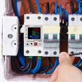 AC 40A 63A 230V Din Rail Adjustable Over Voltage Under Voltage Protective Device Protector Relay Over Current Protection Limit. 