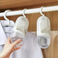 Wardrobe Dehumidifier Bag, Hanging Moisture Absorber with Calcium Chloride - Reusable Mold Proof Desiccant Bag for Closet Home.