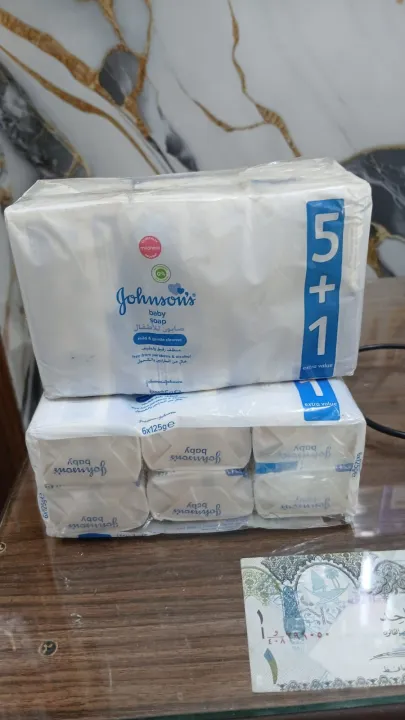 Johnson's%20Baby%20Soap%206x125g%20Pack%20(5+1%20Extra%20Value)%20%E2%80%93%20Gentle%20Care%20for%20Soft%20Baby%20Skin%20-%20Image%205