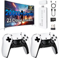 2026 New Retro Gaming Console with 23 Emulators & 20,000+ Built-in Games 4K HDMI 2.4G with Dual Wireless Controllers.