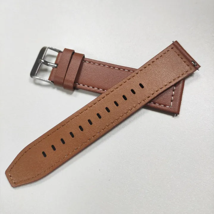 20mm%2022mm%20Leather%20Watch%20Band%20For%20Huami%20%20BALANCE%202%20Sports%20Strap%20%20Bip%206%205/Active%202%20Replacement%20Wristband%20Accessories%20-%20Image%203