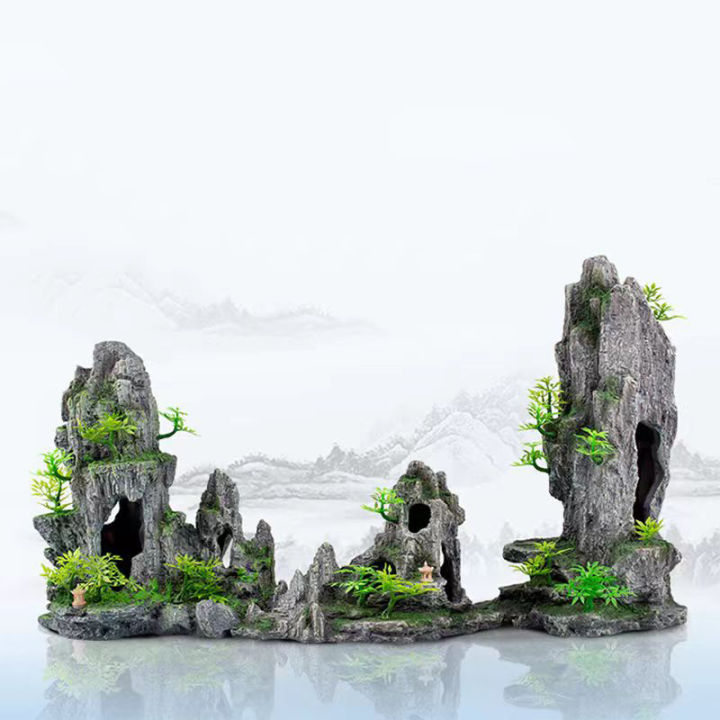 Resin%20Aquarium%20Rockery%20Mountain%20Decoration%20Artificial%20View%20Rock%20Cave%20Stone%20Tree%20Fish%20Tank%20Ornament%20Pet%20Supplies%20Home%20Decor%20-%20Image%206