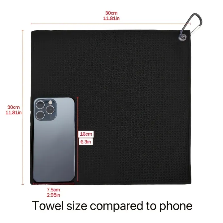 3%20Pack%20Golf%20Towels,%2030cm*30cm,11.81in*11.81in,%20Microfiber%20Waffle%20Pattern%20Golf%20Towel-Contains%20Golf%20Towels%20in%20Three%20Colors%20of%20Blac%20-%20Image%204