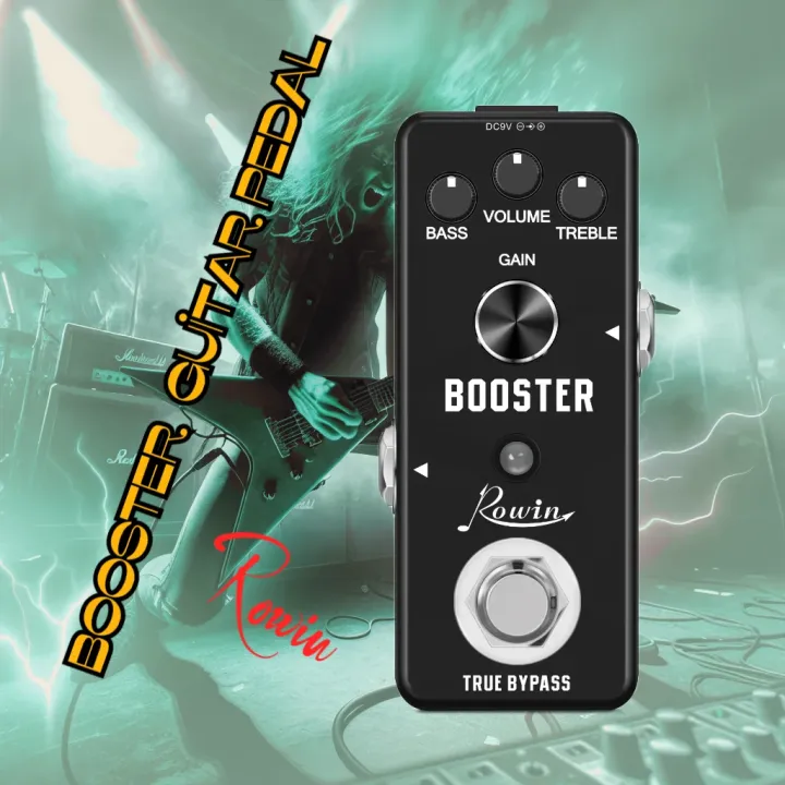 Rowin%20Boost%20Guitar%20Pedal%20Booster%20Effects%20Roikiyo%20Choice%20Pedales%20guitarra%20Bass%20PREAMP%20Mini%20Box%20For%20Pedalboard%20True%20Bypass%20-%20Image%205