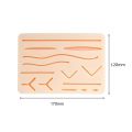 1-4Set Medical Stencils Surgical Suture Practice Training Kit Surgical Skin Training Model Tool Educational Teaching Equipment.