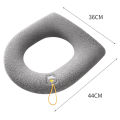 Universal Toilet Seat Cover Pumpkin Pattern Closestool Mat Soft Warm Toilet Seat Cushion Bathroom Toilet Lid Accessories.