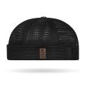 Outdoor Sport Cap Breathable Mesh Melon Hip-Hop Hat Fashion Summer Adjustable Ultra-Light Brimless Cycling Docker Beanies.