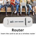 4G Wireless LTE WiFi Router 4G SIM Card Portable 150Mbps USB Modem Pocket Hotspot Dongle Mobile Broadband for Home Office WiFi. 
