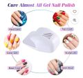 Nail Drying fan UV Portable battery operated Curing Machine. 