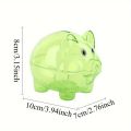 Creative Colorful Piggy Bank Birthday Gift Piggy Bank Candy Color Kids Piggy Bank, Exquisite and Practical, Best Choice.