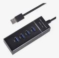 Mini USB HUB 3.0 5Gbps 4 Ports Micro Splitter Adapter. 