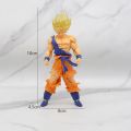 18 cm Son Goku Super Saiyan Figure Anime Dragon Ball Goku DBZ Action Figure Toys Model Gifts Collectible Figurines for Kids. 