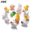 iYOE 10pcs Mix Animal Resin Charms Beads Chicken Turtle Pig Hedgehog Charms For Making Jewelry Supplies DIY Craft Necklace.