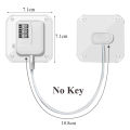 1 Piece Child Protection Locks Baby Cabinet Door Locks Refrigerator Locks High-Rise Anti-Falling Building Safety Code Lock. 