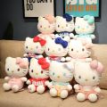 Anime Sanrio Hello Kitty Kulomi Cute Stuffed Plush Toys Plushies Soft Pillow Kawaii Pink Birthday Party Gift For Kid Girl Friend. 