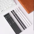 6pcs Black White Color Pencils Permanent Color Drawing Pencil Oil-based Wooden Colored Pencils For Artist And Beginner Art. 