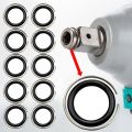10/20PCS 1/2 inch Retaining Ring Clip With O-Ring Socket Impact Wrench Snap Ring Durable Anti Detachment. 